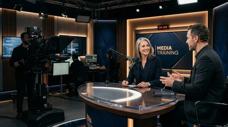 Media Training para executivos: como preparar porta-vozes para entrevistas de impacto e evitar gafes